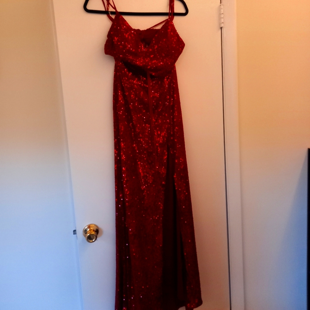 Red dress small from Macy's